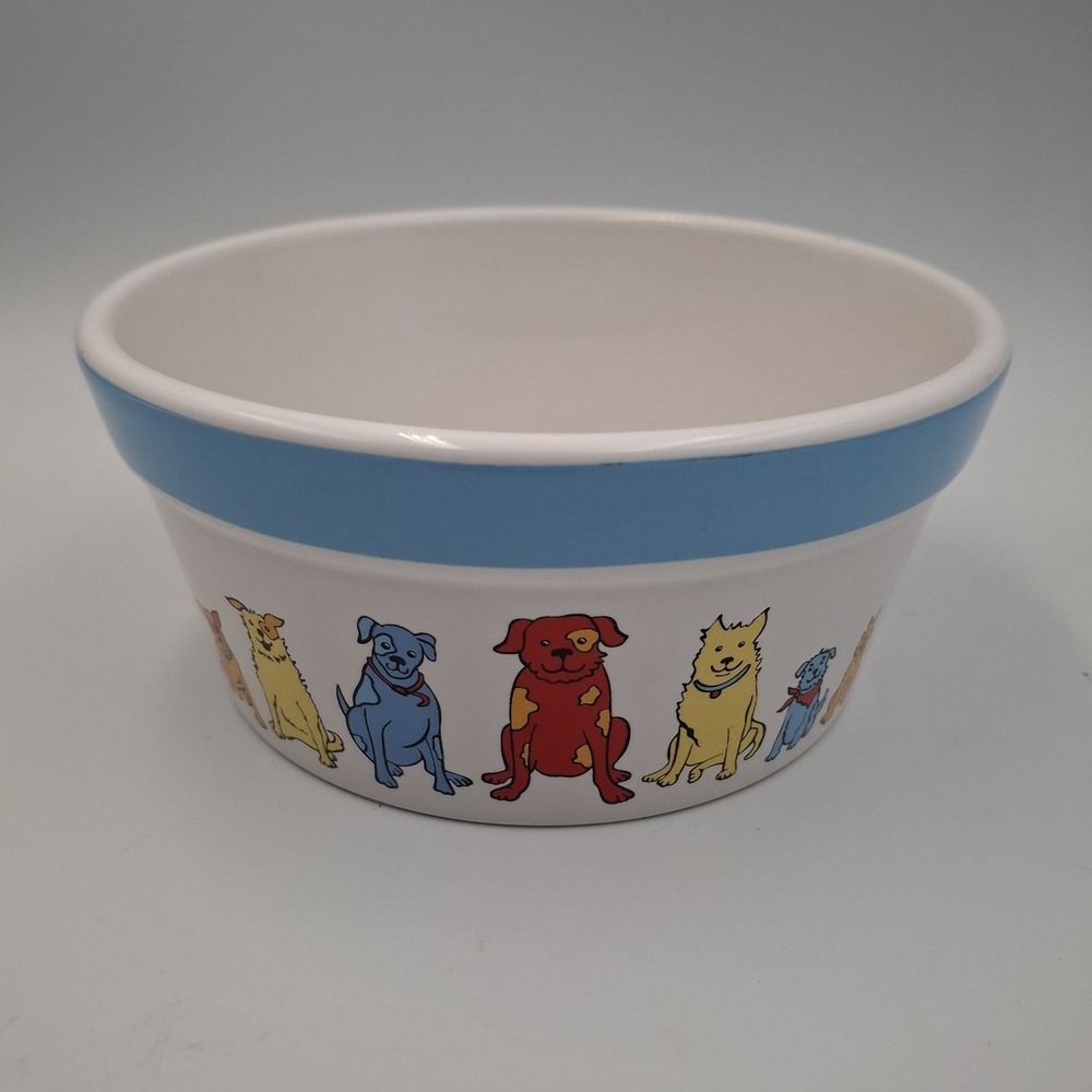 My Friend Room Dog‎ Bowl Room Signature Dish 6 inch Ceramic 2009